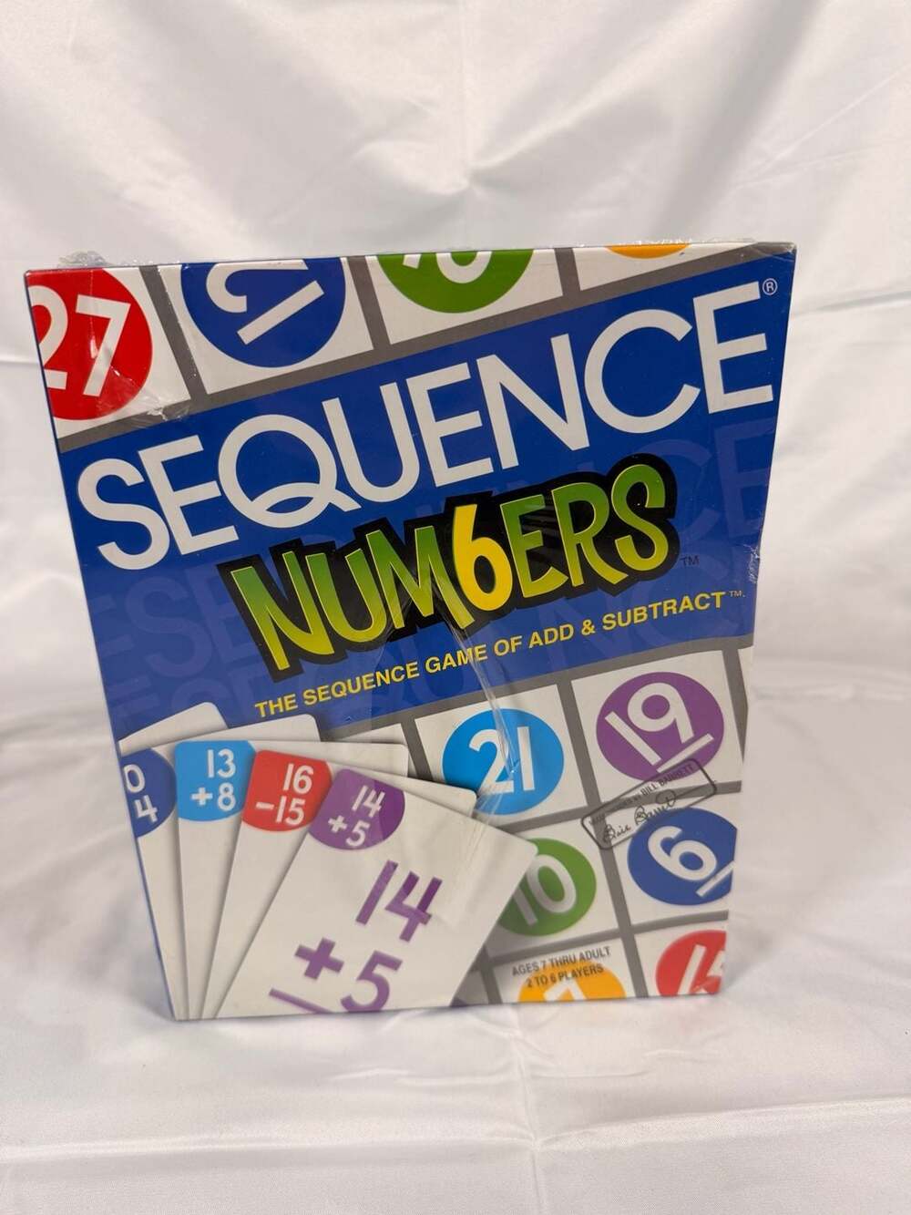 Jax Sequence Numbers Board Game Math Addition Subtraction STEM 2008 New Sealed